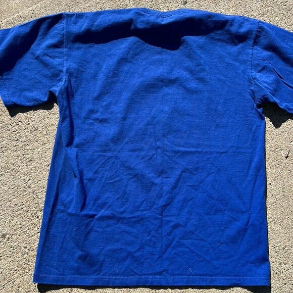 BREWERS BASEBALL T-shirt, short sleeve, crewneck. Blue men's size M - Picture 4 of 4